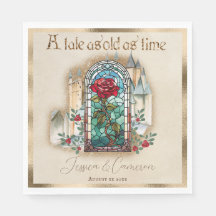 ステンドグラスバラ美しいとビーストキャッスル