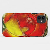 ステンドグラスバラ Case-Mate iPhoneケース (裏面(横))