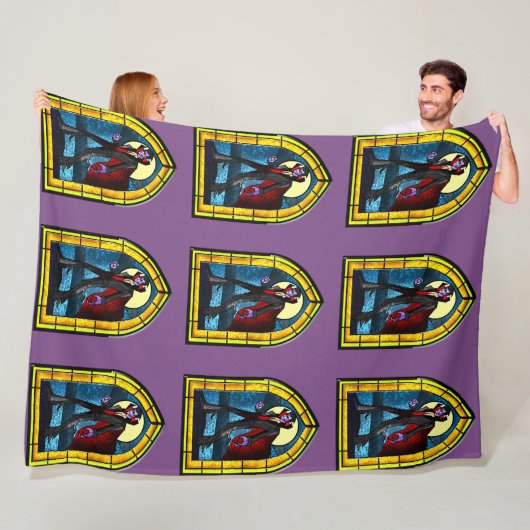 ステンドグラスバンパイア フリースブランケット (インサイチュ)