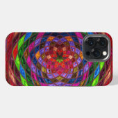 ステンドグラスパターン iPhoneケース (裏面横)