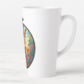 ステンドグラスパーソナライズされたキリン カフェラテマグ (右)