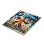 ステンドグラスフェイクヒトデ タイル (側面)