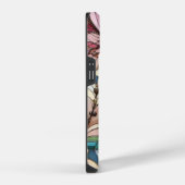 ステンドグラスフラワー iPhoneケース (右側面)