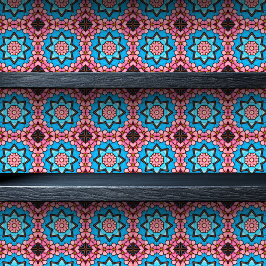 ステンドグラスフローラスターバスト小プリント 壁紙