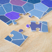 ステンドグラスブルーパズル ジグソーパズル (側面)