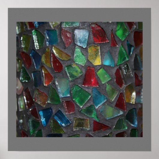 ステンドグラスプリント ポスター (正面)