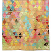 ステンドグラスボホー シャワーカーテン (正面)