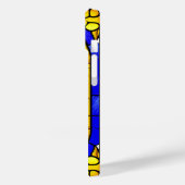 ステンドグラスポートレートのアートワーク Case-Mate iPhoneケース (裏面 / 左)