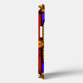 ステンドグラスポートレートのアートワーク Case-Mate iPhoneケース (裏面 / 右)