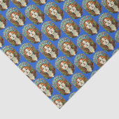 ステンドグラスポートレートの美女スタイル 薄葉紙 (詳細)