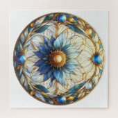 ステンドグラスマンデラ ジグソーパズル (横)