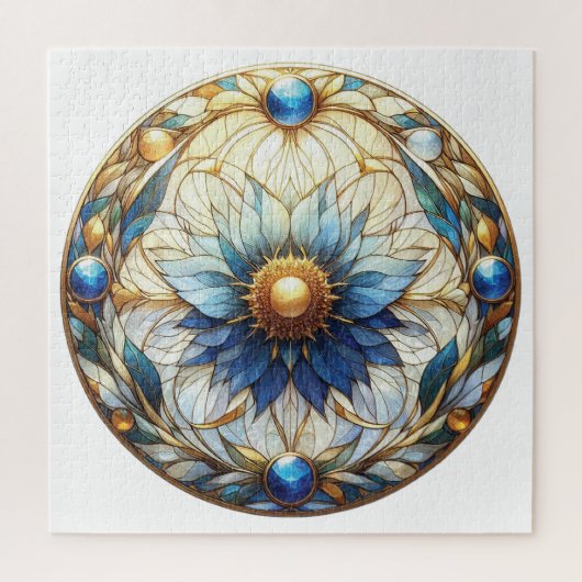 ステンドグラスマンデラ ジグソーパズル (縦)