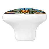 ステンドグラスミツバチ セラミックノブ (側面)