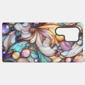 ステンドグラスモザイク SAMSUNG GALAXYケース (裏面横)