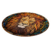 ステンドグラスライオン裁断板 カッティングボード (角)
