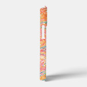 ステンドグラスルック/パステルピーチピンクブルーカラー Case-Mate iPhoneケース (裏面 / 右)