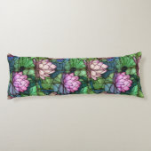 ステンドグラスロータス抱き枕 ボディピロー (裏面)