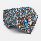 ステンドグラスヴァージンメアリーホスピリット使徒 ネクタイ (ロール)