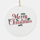 ステンドグラスヴァージンメアリー セラミックオーナメント (裏面)