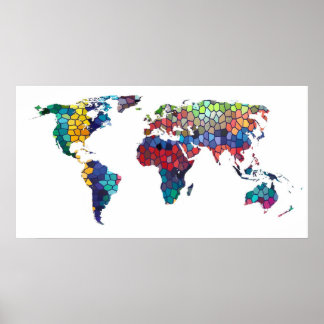 ステンドグラス世界 ポスター