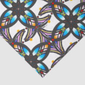 ステンドグラス円形デザイン 薄葉紙 (詳細)