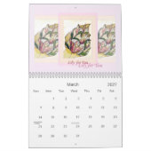 ステンドグラス写真（2011年） カレンダー (3月 2027)