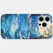 ステンドグラス冬の風景 – 月光の森 Case-Mate iPhoneケース (裏面 (横))
