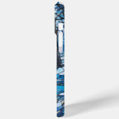 ステンドグラス冬の風景 – 月光の森 Case-Mate iPhoneケース (裏面 / 左)