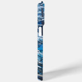 ステンドグラス冬の風景 – 月光の森 Case-Mate iPhoneケース (裏面 / 右)
