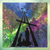 ステンドグラス出生シーンウィンドウが固着 ウィンドウサイン (シート3)