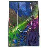 ステンドグラス出生シーン抱き枕 ミディアムペーパーバッグ (裏面)