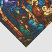 ステンドグラス出生シーン 薄葉紙 (詳細)