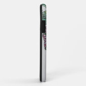 ステンドグラス効果モーニンググローリー9月誕生 Case-Mate iPhoneケース (裏面/右)