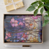 ステンドグラス効果花の切り離し 薄葉紙 (ギフト)