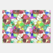 ステンドグラス包装紙シート ラッピングペーパーシート (正面)