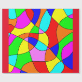 ステンドグラス包装紙 ラッピングペーパー (フラット)