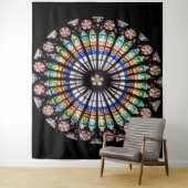 ステンドグラス大聖堂ロゼット タペストリー (インサイチュ)