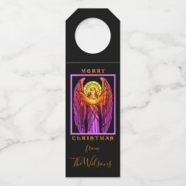 ステンドグラス天使 ボトルネックタグ