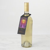 ステンドグラス天使 ボトルネックタグ (アングル)