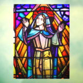 ステンドグラス宗教メアリー | ウィンドウサイン (シート3)