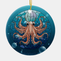 ステンドグラス工芸、ステンドグラスたこ