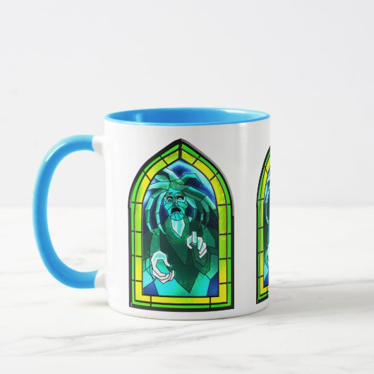 ステンドグラス幽霊マグカップ マグカップ (左)