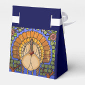 ステンドグラス感謝祭トルコのテント フェイバーボックス (裏面サイド)