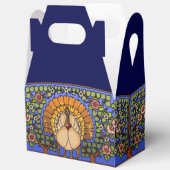 ステンドグラス感謝祭トルコ切り妻 フェイバーボックス (見開き)