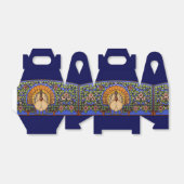 ステンドグラス感謝祭トルコ切り妻 フェイバーボックス (折り畳みなし)