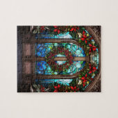 ステンドグラス扉 ジグソーパズル (横)