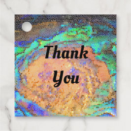 ステンドグラス抽象芸術 フェイバータグ