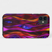 ステンドグラス抽象芸術 Case-Mate iPhoneケース (裏面(横))