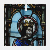 ステンドグラス教会の窓ガラスオーナメント ガラスオーナメント (裏面)