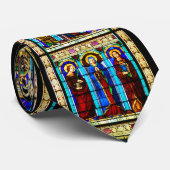 ステンドグラス教会の窓クリスマスネクタイ ネクタイ (ロール)